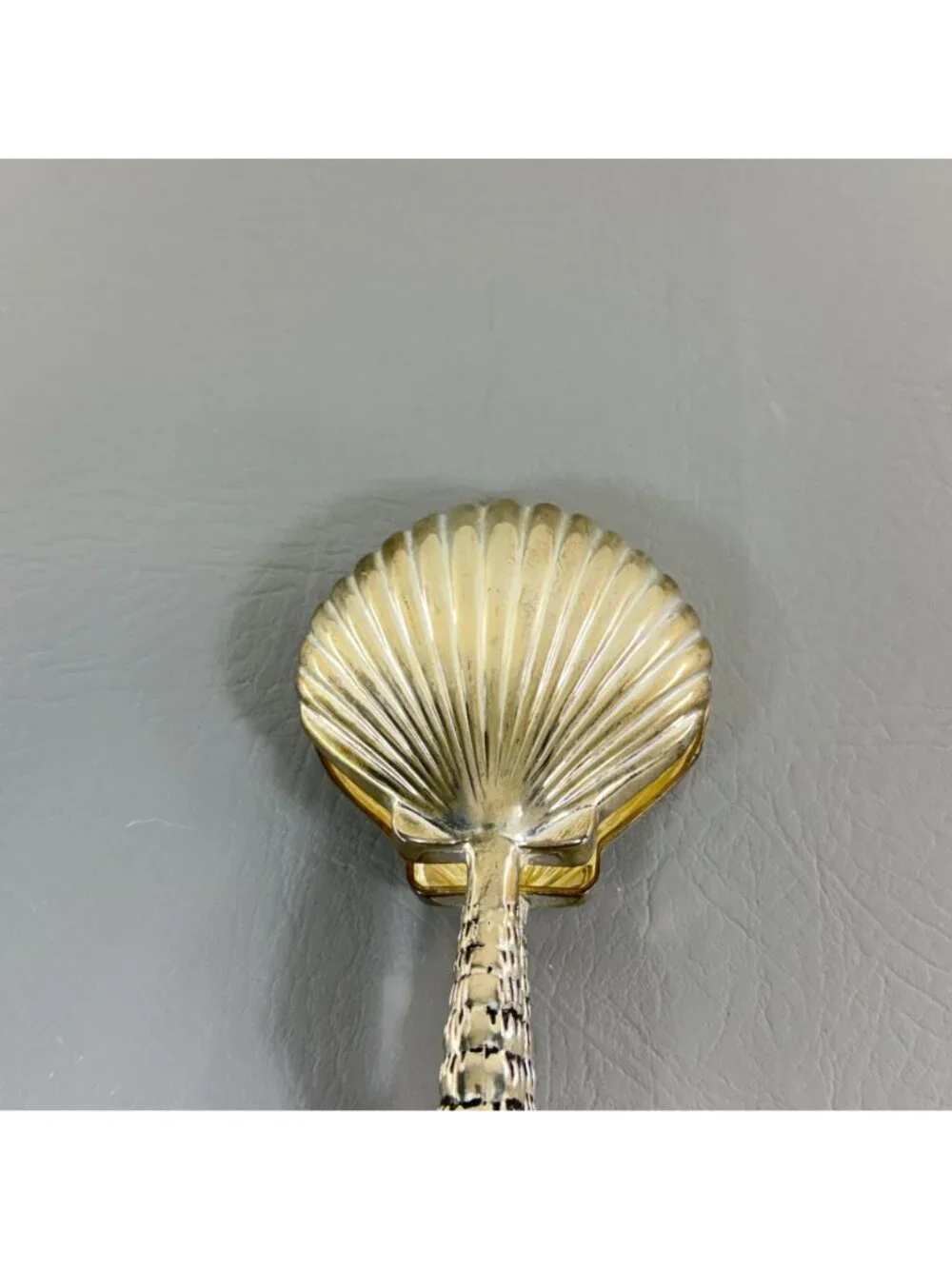 Vintage Godinger Silver Seahorse Seashell Scissor Salad Serving Tongs 10